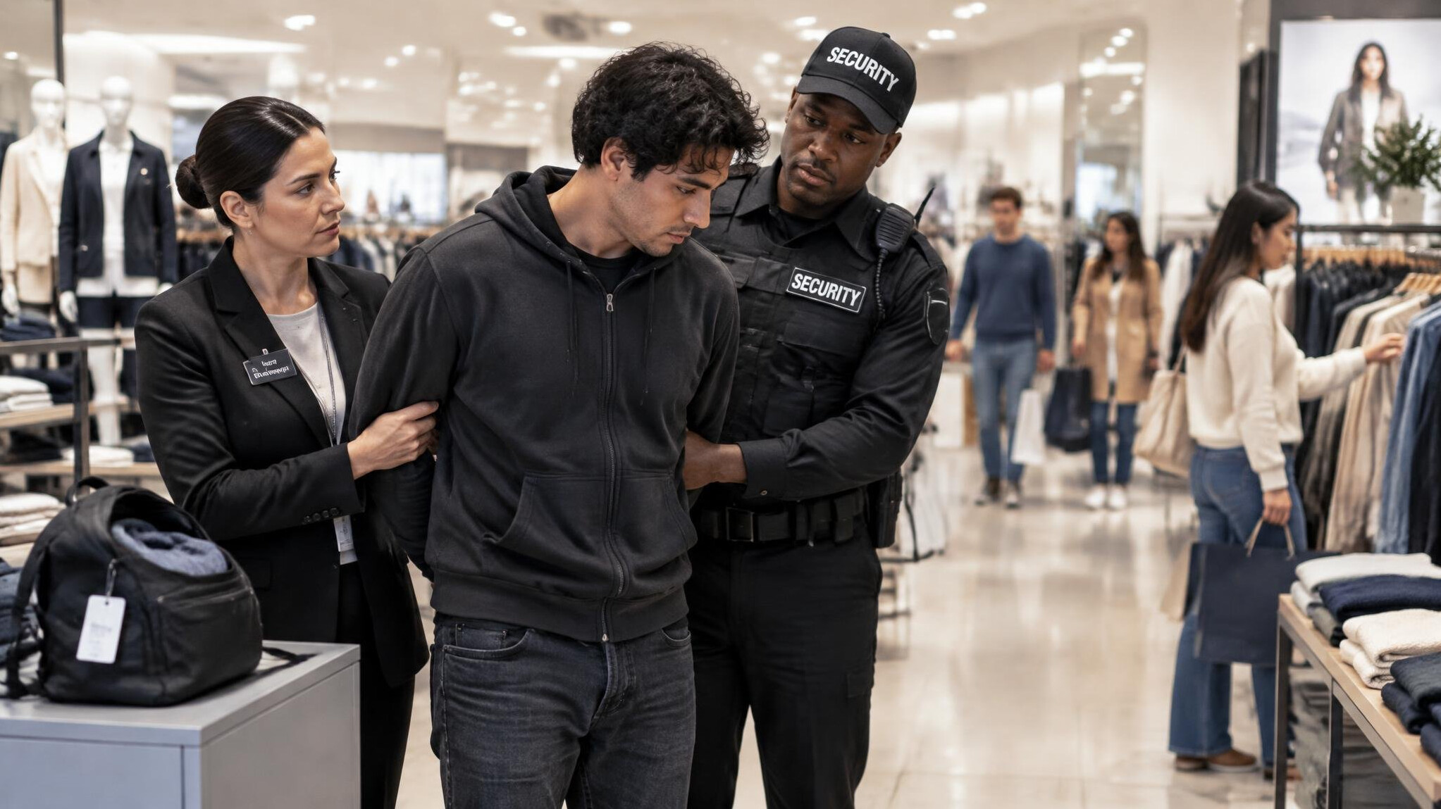 successful apprehension of shoplifter