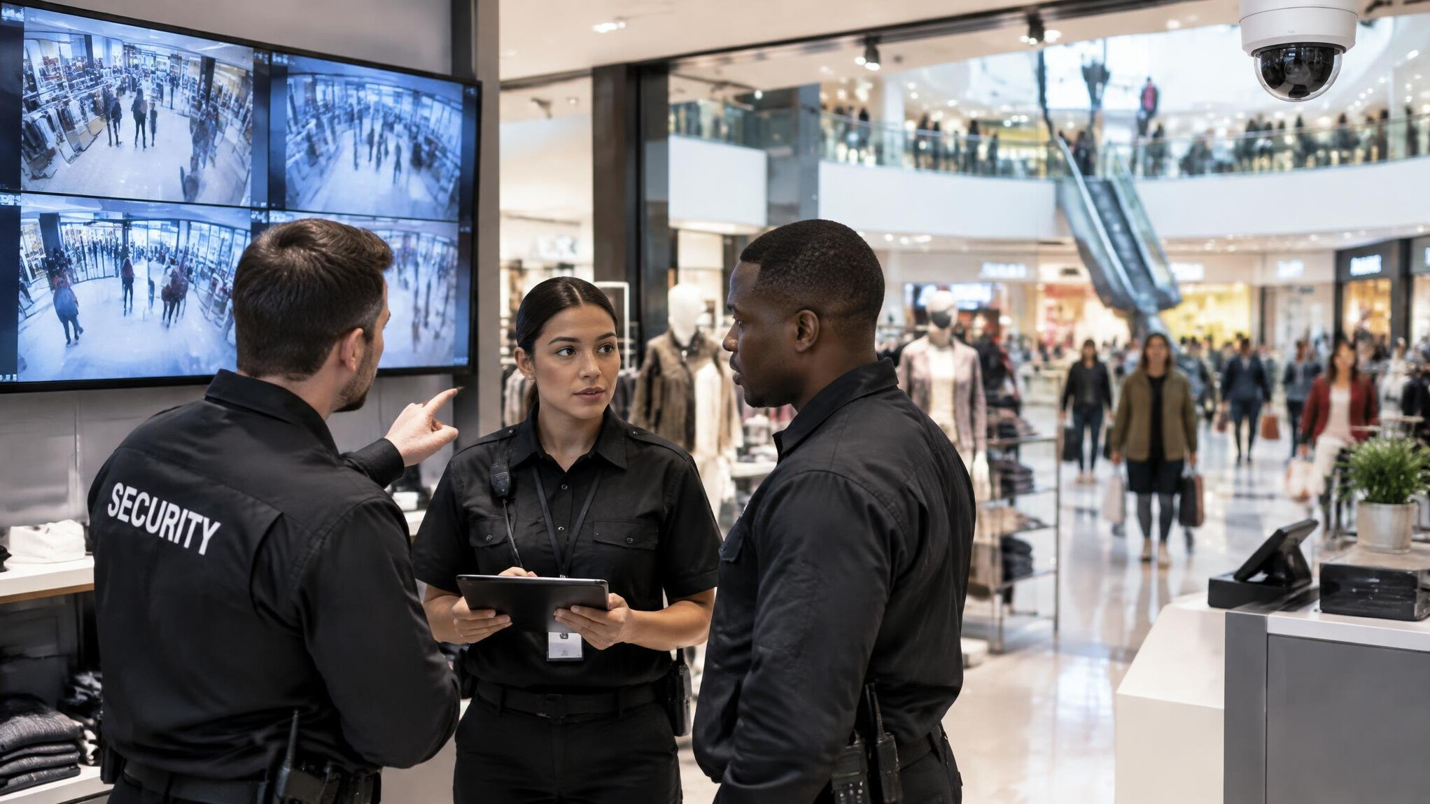 modern retail store security